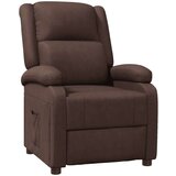  Naslanjač rjavo umetno usnje, (21002255) | Shoptok.si