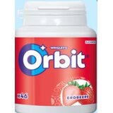 Orbit Žvečilni gumi Basic - jagoda - 64 g Cene
