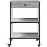  Kolica boja hrasta 60x48x89 5 cm konstruirano drvo | shoptok.hr