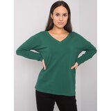 RUE PARIS Blouse-RV-BZ-7315.39X-dark green Cijene