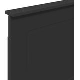  Uzglavlje s uzglavljem Crni hrast 80 cm Konstruirano drvo | shoptok.hr