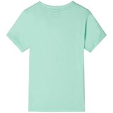  Dječja majica kratkih rukava svijetlozelena 116 | shoptok.hr