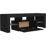 TV omarica z LED lučkami črna 120x35x40 cm, (20731931) | Shoptok.si