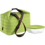 guzzini prešita termo torba "fashion & go", vključno s posodo za shranjevanje hrane, l - jabolčno zelena | Shoptok.si