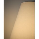 Kave Home Stoječa svetilka v srebrni barvi s tekstilnim senčilom (višina 153 cm) Navat – | Shoptok.si