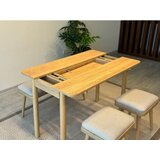 Hanah home trpezarijski set vina mini 04 1005 oak cream | ePonuda.com