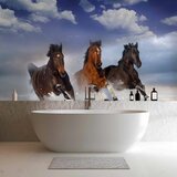  Foto tapeta - Horses in the Snow 100x70 Vodootporna | shoptok.hr