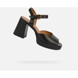 Geox Black Women's Sandals Soledea - Women's Cene