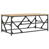  Stolić za kavu boja hrasta sonome 100x50x40cm konstruirano drvo | shoptok.hr