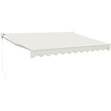 Tenda na uvlačenje krem 3,5 x 2,5 m od tkanine i aluminija | Eponuda.com