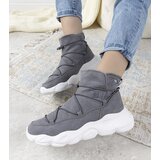 Big Star Gray stylish women's snow boots | Shoptok.si