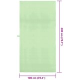  Sportski Ručnici 2 pcs Zelena 200 x 100 cm Poliester i poliamid | shoptok.hr