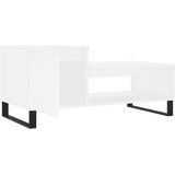  Stolić za kavu bijeli 100 x 50 x 45 cm od konstruiranog drva | shoptok.hr