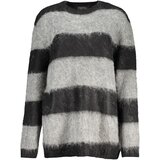 Guess ŽENSKI PULOVER CRNI S PRUGAMA | shoptok.hr