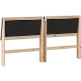 vidaXL tapecirano vzglavje svetlo siva 180 cm masivno borovo les | Shoptok.si