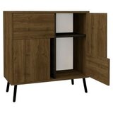 Hanah home višenamenski ormar darien walnut black wood | Eponuda.com