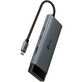 Tp-link Hub USB Type-C 7-Port Hub/1USB-C /1 HDMI 4K 60Hz Port,1 × USB-C PD 100W Port,1 × SD Cene
