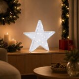  3D božićna zvijezda 50 LED lampica Hladno bijela | shoptok.hr