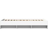  Okvir za krevet bijeli 75x190 cm konstruirano drvo | shoptok.hr