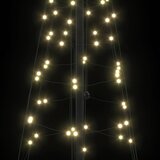  LED božićno drvce s čavlima za tlo Topla bijela 250 cm Željezo | shoptok.hr