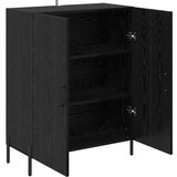  Strani šal Črna Orehovina 69,5 x 34 x 90 cm Konstruiran les, (5000217960) | Shoptok.si