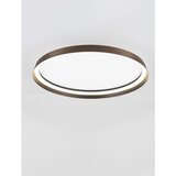 Nova Luce Rjava aluminijasta LED zatemnitvena stropna svetilka Ormi – | Shoptok.si