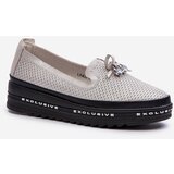 S. BARSKI Shiny Women's Leather Loafers on Platform S.Barski | Shoptok.si