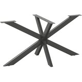  Noge blagovaonskog stola u obliku pauka antracit 150x78x(72-73) cm čelik | shoptok.hr