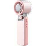 INF Zložljiv ročni mini ventilator z ledenim hlajenjem, 199 stopenj Pink, (5000324878) | Shoptok.si
