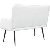 SOFA za dvije osobe Bijeli 115 x 61 x 87 cm tkanina | shoptok.hr
