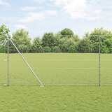 vidaXL ograjni komplet komplet 2 pocinkano jeklo 25 x 1.5 m vzdržljiv | Shoptok.si