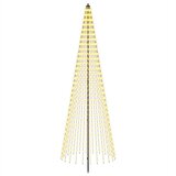  LED božićno drvce 500 LED lampica Topla bijela Željezo | shoptok.hr