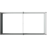  Povišeni vrtni krevet Siva 160 x 80 x 55 cm | Shoptok.si