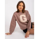 ex moda Sweatshirt-EM-BL-617/G.11-brown