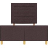  Krevetna konstrukcija Tamno smeđa 120 x 200 cm tkanina | shoptok.hr
