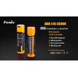Fenix FE18650LI35USB - 1 kom Punjiva litijum-jonska baterija USB/3,6V 3500 mAh | Eponuda.com
