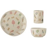 Bloomingville Mini Otroški set posode iz kamenine 3 ks Sweets – Cene