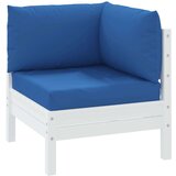 vidaXL Jastuci za sofu od paleta 3 kom plavi od tkanine | shoptok.hr