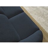 Bobochic Paris Temno modra sedežna garnitura iz tkanine bouclé 230 cm Tina – | Shoptok.si