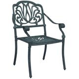  3-dijelni bistro set zeleni od lijevanog aluminija | shoptok.hr