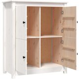  Komoda bijela 83 x 41 5 x 100 cm od masivne borovine | shoptok.hr