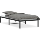 Maison Chic Kovinski Postelja za odrasle - Posteljni Okvir črn 90x190 cm, (22081648) | Shoptok.si