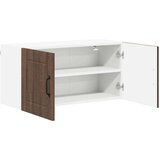 vidaXL Stenska kuhinjska omarica s polico Rjav hrast 80 x 31 x 40 cm | Shoptok.si