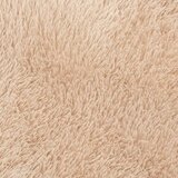  Čupavi tepih s visokim vlaknima NAVARRA bež 100x100cm poliester | shoptok.hr