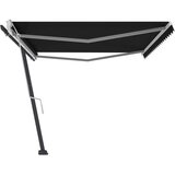  Samostojeća tenda na ručno uvlačenje 500 x 350 cm antracit | shoptok.hr