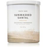 Bath & Body Works Sunwashed Santal mirisna svijeća 227 ml | shoptok.hr