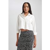 Defacto Oversize Fit Poplin Long Sleeve Shirt | shoptok.hr