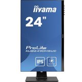 Iiyama monitor ProLite XUB2490HSUC-B1, FULL HD 1920x1080, 23,8 IPS, 250 cd/m2, Webcam 1080P AF, Zvučnici, VGA, HDMI, DP, USB, HAS, Pivot, 60Hz, 4ms Cijene