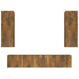  4-dijelni set TV ormarića boja dimljenog hrasta drveni | shoptok.hr