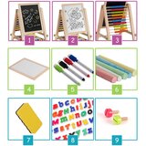 Ricokids sklopiva magnetska ploča za kredu 62 x 28 x 44 cm | shoptok.hr